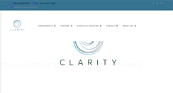 Desktop Screenshot of claritycoaching.com