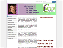 Tablet Screenshot of claritycoaching.com.au